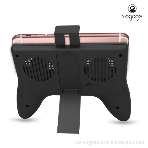 Mini power bank 2000mah with fan,gamepad portable power bank for mobile phone, power bank with cell phone holder